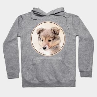 Shetland Sheepdog Puppy Hoodie